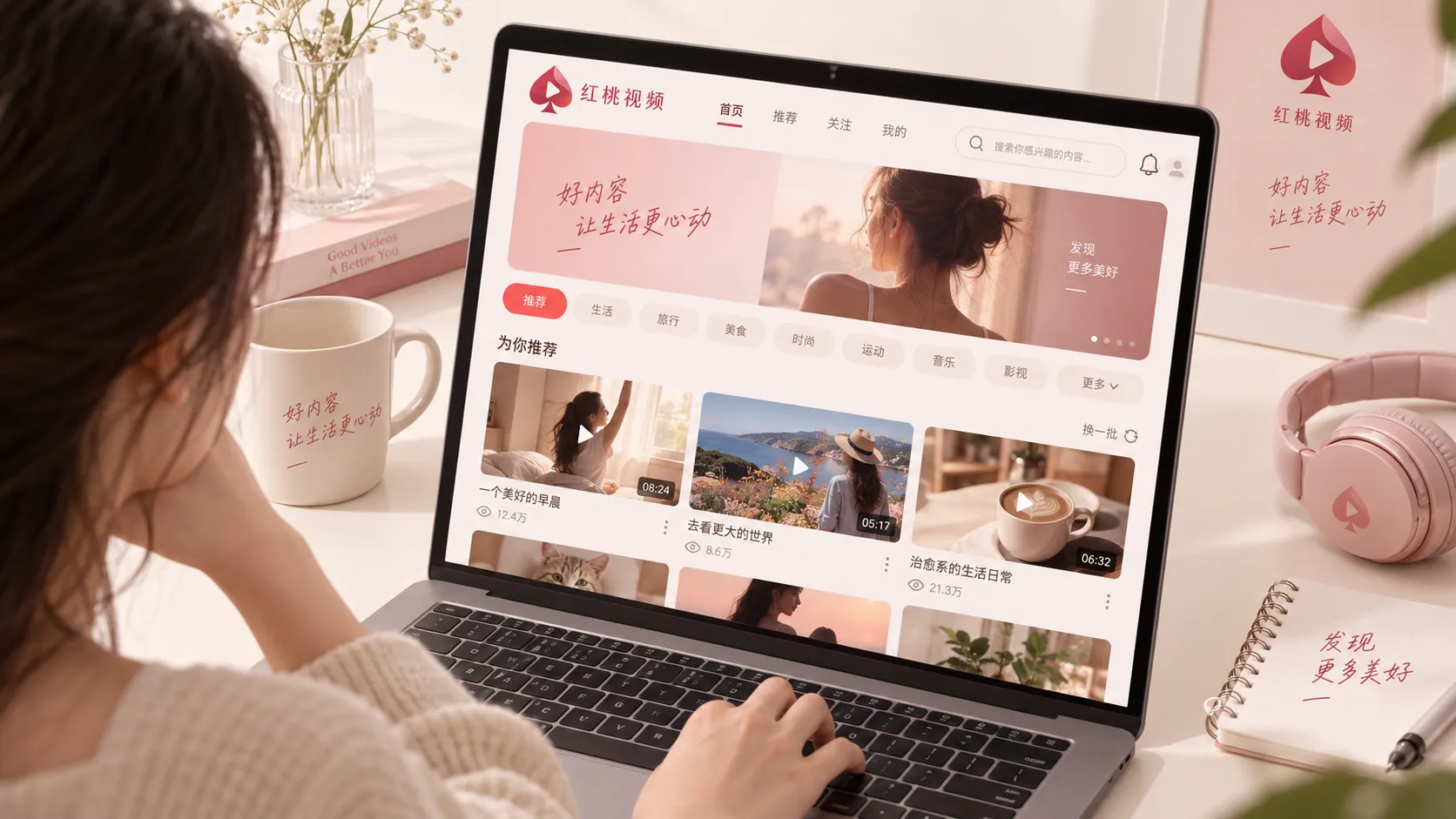 使用红桃视频网页版前，先了解浏览器端的基本路径